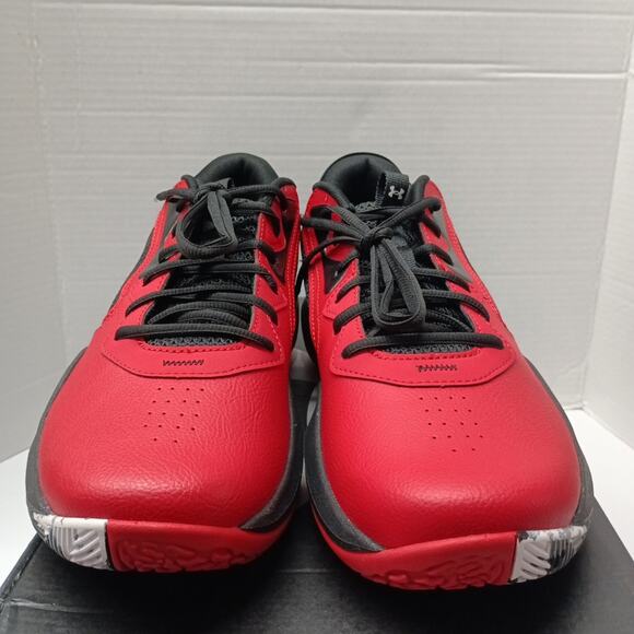 Under Armour UA Lockdown 6 Basketball Shoes Sneakers Size 11.5 Red 3025616 600 main image 8